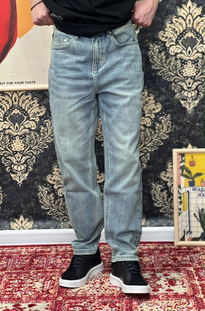 REGULAR FIT COMFORT JEANS C08